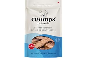 Crumps' Naturals Beef Tender Sticks for Pets, 1.9-Ounce