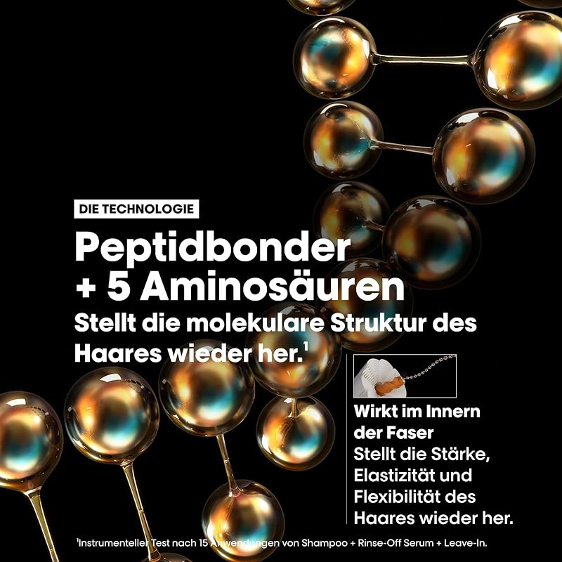 LOréal Professionnel Absolut Repair Molecular Professionelle konzentrierte Maske zur Reparatur von Haarschäden, für alle Arten von geschädigtem Haar, 75 ml