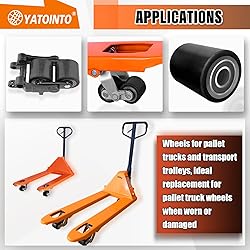 YATOINTO Pallet Jack/Truck Load Wheels Full Set