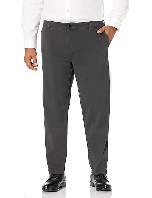 Dockers Men's Straight Fit Ultimate Chino with Smart 360 Flex (Regular and Big & Tall), Steelhead-Tapered, 38W x 38L