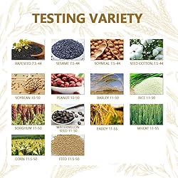 Portable Hay Meter, Digital LCD Grain Meter for