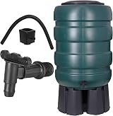 STORM TRADING GROUP 250L Water Butt XL with Stand Tap Garden Rain Barrel view 1