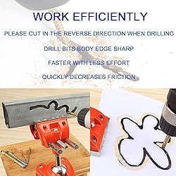 KEWAYO 6pcs Titanium Twist 3 to 8mm Saw Drill Bit