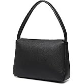 YONBEN Shoulder Bag for Women Versatile Black with Zipper Closure Simple and Elegant Design