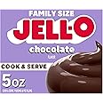 Jell-O Cook & Serve Chocolate Pudding & Pie Filling Mix (24 ct Pack, 5 oz Boxes)