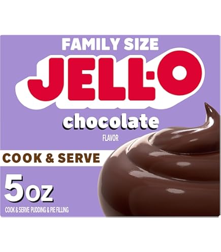 Amazon.com : Jell-O Chocolate Fudge Cook & Serve Pudding & Pie