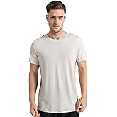 innotree Merino Wool T Shirts for Men - 100% Organic Odor Resistance Merino Wool Undershirt Hiking Travel Base Layer T-Shirt
