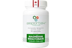 Magnesium Bisglycinate Chelated 500 mg – High Absorption, Oxide-Free, 90 Vegetarian Capsules, Lab Tested, Made in Canada