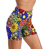 Yoga Shorts for Women High Waisted Biker Shorts Gym Athletic Running Workout Yoga Pants