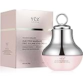Ycz Electric Massage Eye Cream, 2-In-1 Firming Eye Moisturizer for Under Eye Care, Targets Dark Circles and Fine Lines, Deep Hydration Soothes Eye Fatigue, Suitable Lightweight Texture for Daily Use