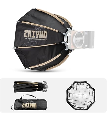 Amazon.com : ZHIYUN Molus G200 200W COB Video Light/35inch/90cm