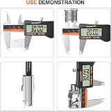 Preciva 150mm Digital Vernier Caliper Electronic Micrometer Calipers view 7