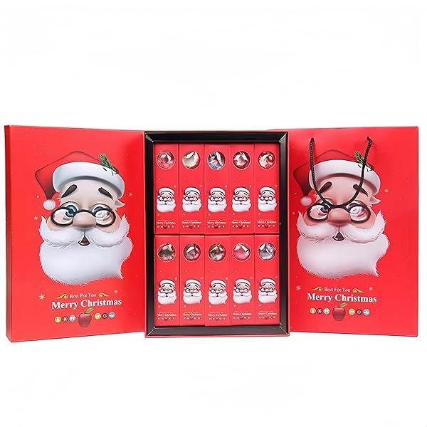 CHRISTMAS CANDY KIT STOCKING STUFFERS – HANDCRAFTED INDIVIDUALLY WRAPPED HOLIDAY HARD CANDY CANE, CLASSIC PLANET DESIGN ASSORTED LOLLIPOPS SNACKS GIFTS (10 PCS)