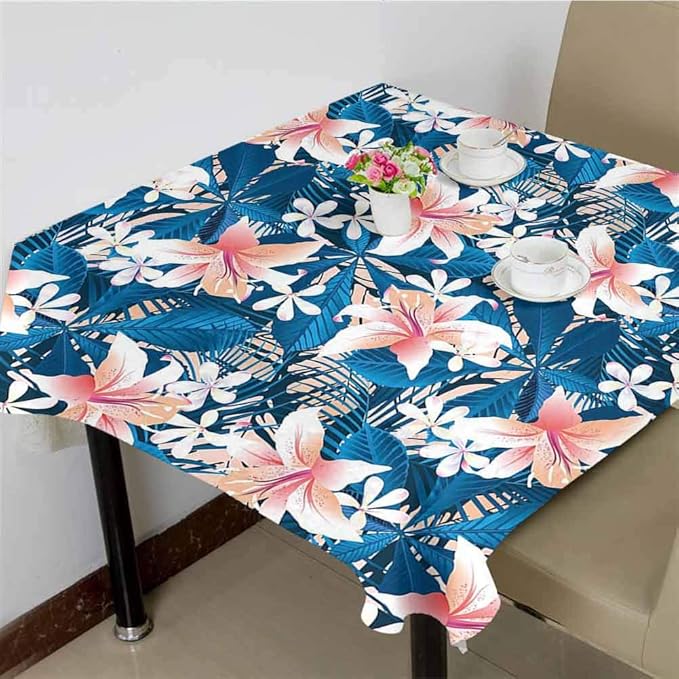 DRAGON VINES Fabric Tablecloth Tablecloths for Rectangle Tables Singapore Plumeria