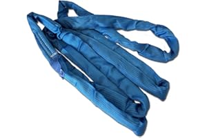 YANBORUI Round Sling 17636lb 10FT Sling Strap Rigging Polyester Endless Lift Sling for Hoist Heavy Duty Objects Heavy Duty Poly Lifting Sling Polyester Endless Round Sling【8T-3M】