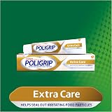 Super Poligrip Extra Care Zinc Free Denture Adhesive Cream 2.2 oz Pack of 4 view 3