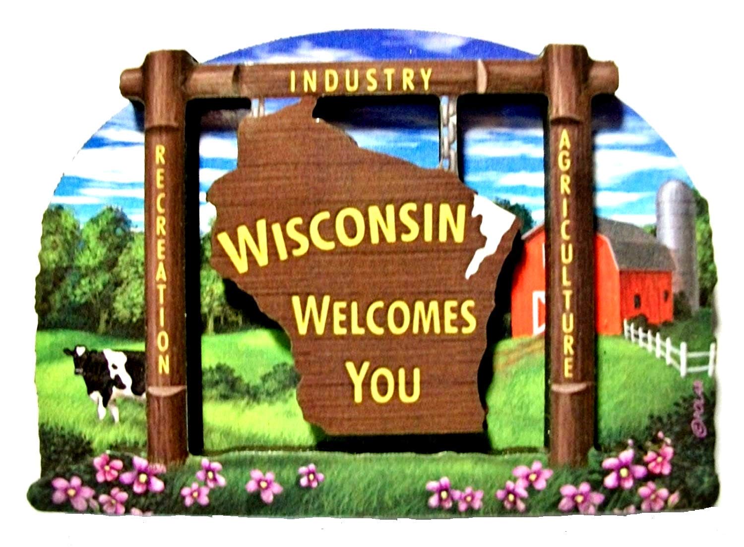 Best Wisconsin Refrigerator Magnets