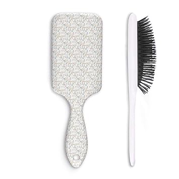 Amazon Com Daily Use Hair Brush Pink Cute Flamingo Detangling