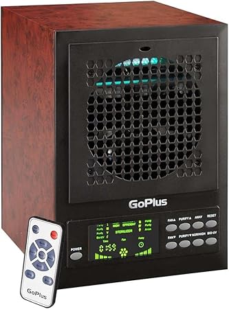 Goplus Eliminador de Humo HEPA purificador de Aire Remoto ...