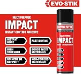 EVO-STIK Impact Adhesive Spray 200ml - Bonds Immediately - High Shear Strength view 5