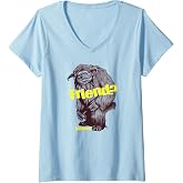 Womens Labyrinth Ludo Friend V-Neck T-Shirt