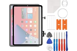 SWARK New Touch Screen Digitizer Replacement for iPad air 4 2020 A2324 A2072 with OCA Adhesive Repair Tools Kit-No LCD Screen