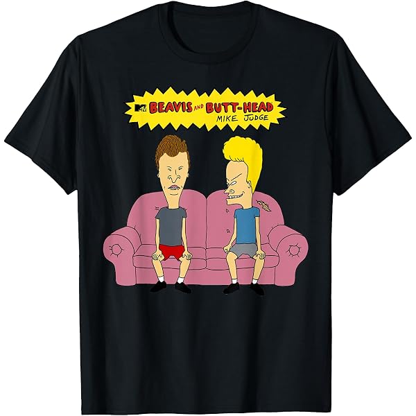 Amazon.com: Beavis and Butt-Head Burger World Circle Frame Poster 