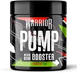 Warrior Pump Pre Workout Powder 225g Non Stim Strawberry Kiwi 30 Servings