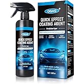 500ML Ceramic Coating for Cars, Quick Effect Coating Agent for Car Motorcycles Trucks & RVs - Extreme Hydrophobic Water Beading & Deep Gloss Shine for Long-Lasting Polish Spray Wax