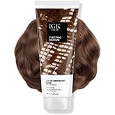 IGK Hair Gloss Toner & Color Depositing Mask | Brilliant Bronze Semi-Permanent | Vegan + Cruelty Free | Electric Bronze