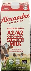 Alexandre Eco Dairy, Milk Whole UHT A2 Organic, 59 Fl Oz