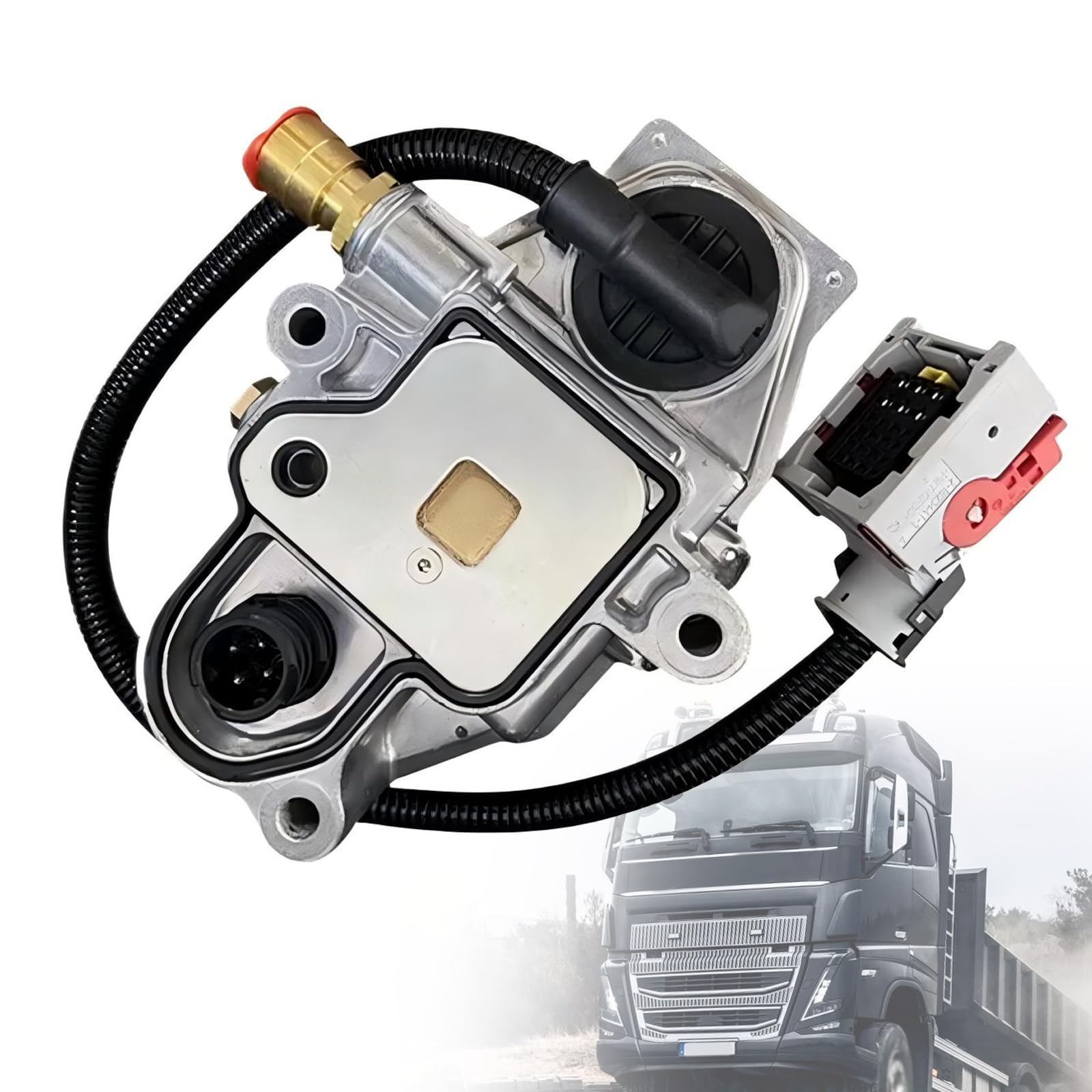Photo 1 of 22327072 85020290 21965284 Clutch Control Solenoid Valve, Clutch Solenoid 24V, Clutch Control Valve New for Volvo I-Shift and Renault Optidriver Transmission, 7422327072 7485020290 7421965284