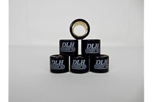 DLH RACING PERFORMANCE VARIATOR ROLLER WEIGHTS (16 X 13) FOR 50cc - 100cc QMB139 MOTORS GY6 STORE (6 GRAM)