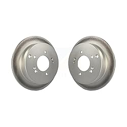 Genius Rear Coated Disc Brake Rotors Pair