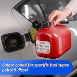 CarPlan TPH005 5L Fuel Can Unleaded Green with Flexible Spout view 7