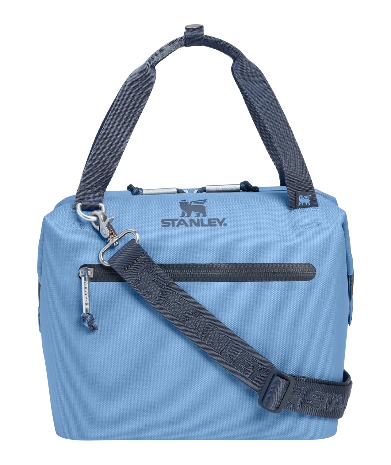 Stanley All Day Julienne Mini Soft Cooler Bag and Lunch Box 7.4 Quarts | 10 Can Cooler with Handles and Strap | Stays Cold for Hours | Insulated Travel Bag with Zipper | BPA-Free | Blue Sky Image