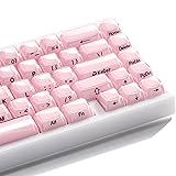 GMKWTL XVX Pink Keycaps, Crystal Jelly Keyboard