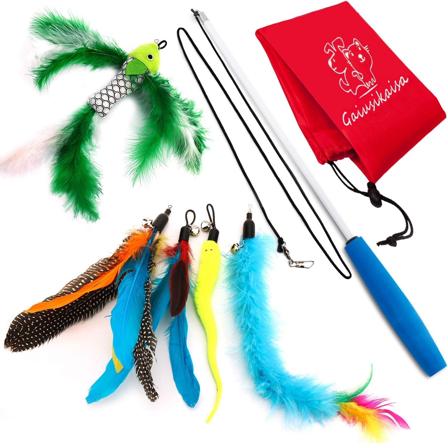 cat feather toys