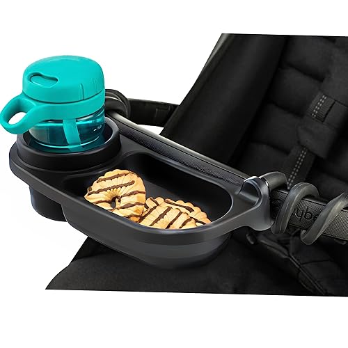 Universal Stroller Snack Tray for Bumper Bar Stroller Cup Holder