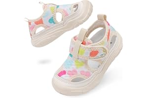 BARERUN Kids Water Shoes Boys Girls Barefoot Aqua Socks for Swim Surf Pool Beach Sport Lightweight Breathable Sandal Athletic Slip-On Sneaker for Toddler Outdoor Indoor