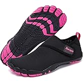 Racqua Men's Women's Slip-On Water Shoes Quick Dry Barefoot Lightweight Aqua Shoes Beach Swim Pool Hiking Sport Shoes