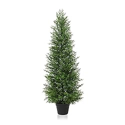 OAKRED Artificial Cedar Topiary Trees for