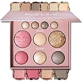 KYDA Best Of The Baked Makeup Palette, 10 Colors Full Size Baked Palette Includes 2 Bronzer, 2 Blush, 2 Highlighters and 4 Eyeshadows, Travel-Friendly Baking Makeup, Highly Pigmented, Long-Wearing