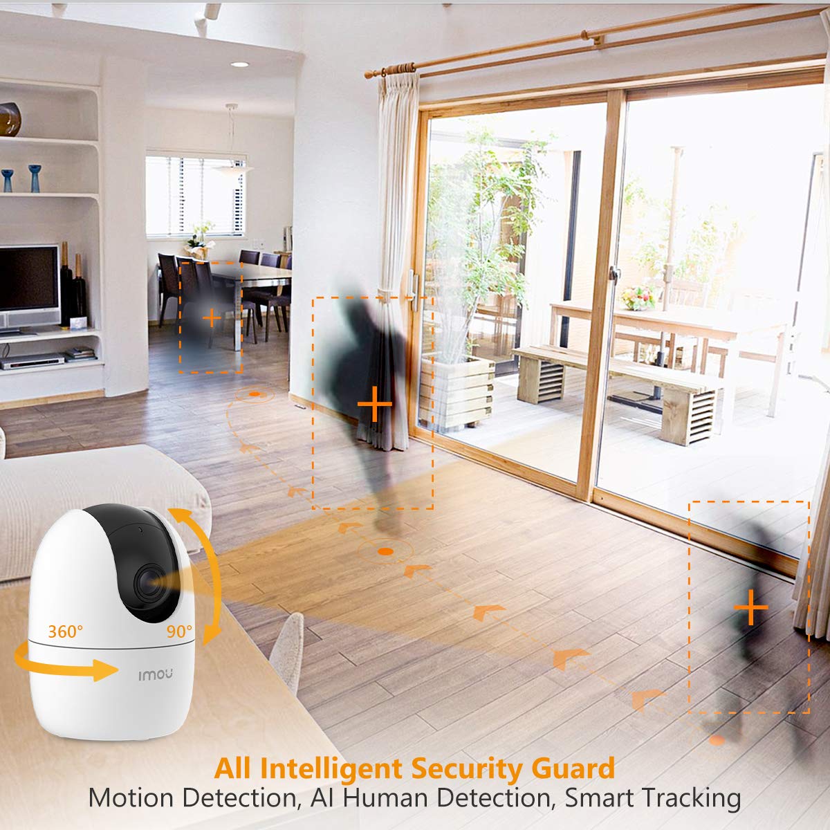 Imou Ranger 2 Ip Camera 360 Degree Coverage 