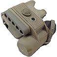 SureFire HL1-B-TN Helmet Light, 3V, 1.4-19.2 lu, IR/WH/IR LEDs, Tan