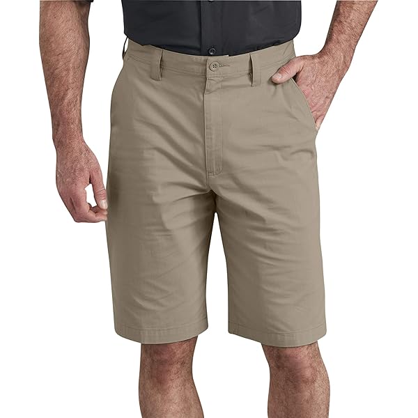 Dickies Men's Temp-iQ 365 Tech Duck Shorts, 11 , Rinsed Slate