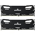 Timetec Pinnacle Konduit 16GB KIT(2x8GB) DDR4 3200MHz PC4-25600 CL16-18-18-38 XMP2.0 Overclocking 1.35V Compatible for AMD and Intel Desktop Gaming PC Memory Module RAM - Black
