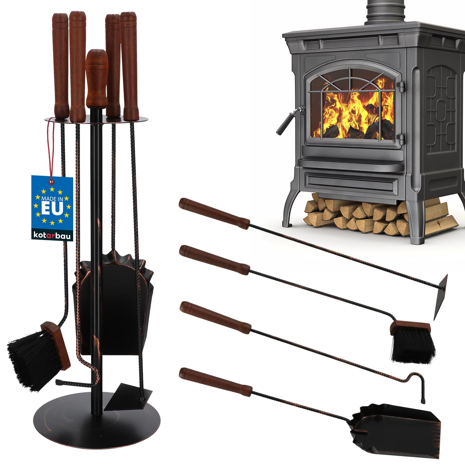 KOTARBAU 5907465917636 Fi Set Black/Gold