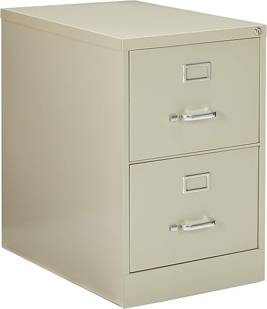 Amazon Com Lorell 2 Drawer Vertical File Legal 18 By 26 1 2 By 28 3 8 Inch Putty Home Kitchen