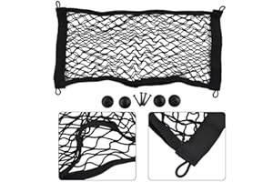 Elastic Storage Net for Motorhome and For Cargo Van, Fits Cupboards, Garages, and Rear of Front Seats, Suitable for Cars, Bus
